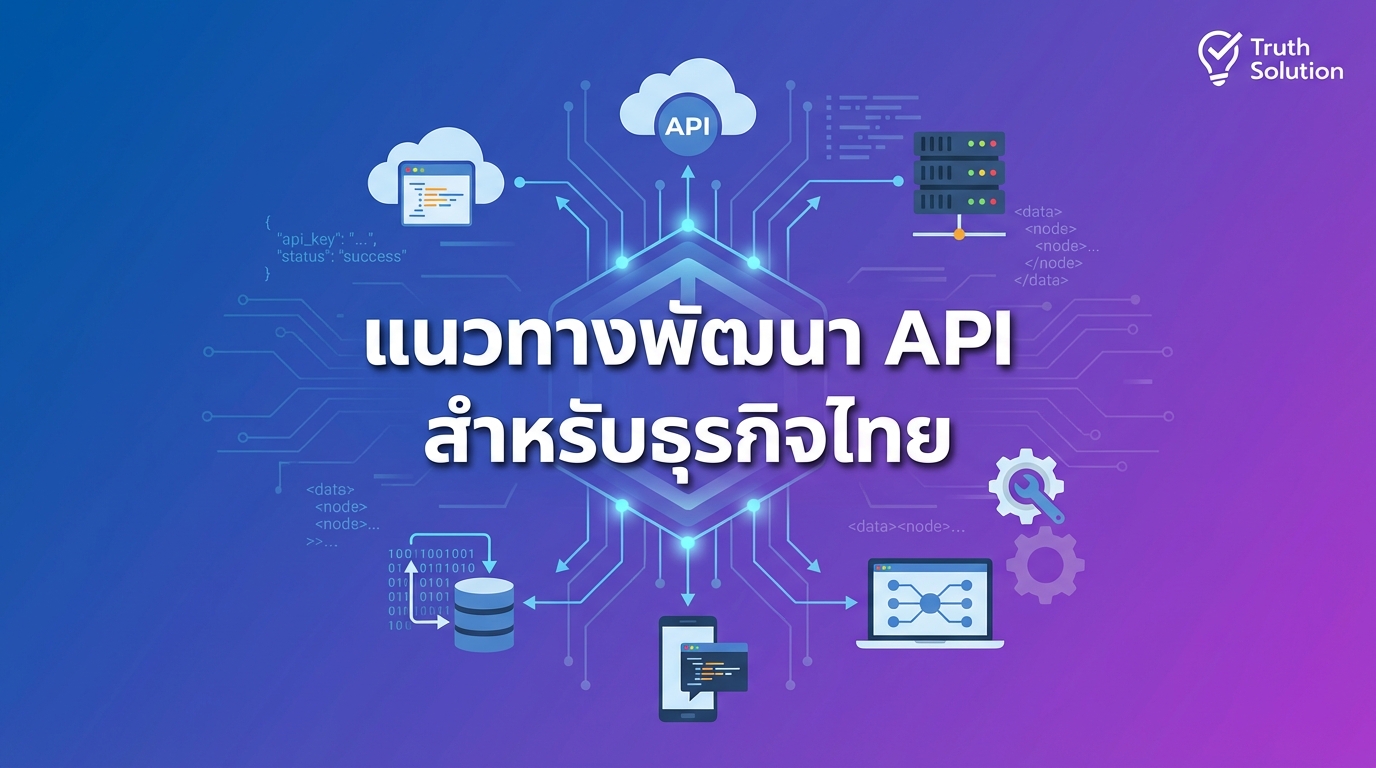 แนวทางปฏิบัติที่ดีที่สุดในการพัฒนา API สำหรับธุรกิจไทย ปี 2026