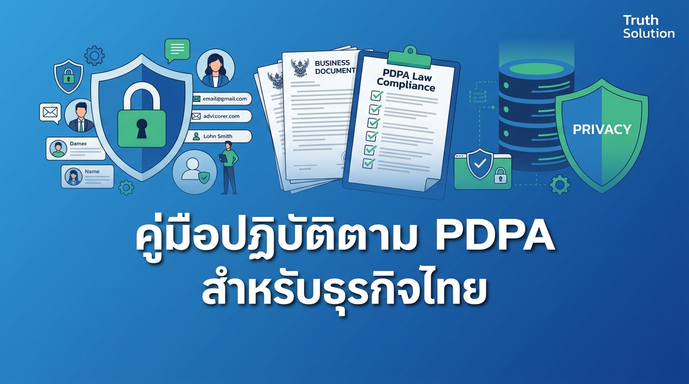 คู่มือปฏิบัติตาม PDPA สำหรับธุรกิจไทย ปี 2026