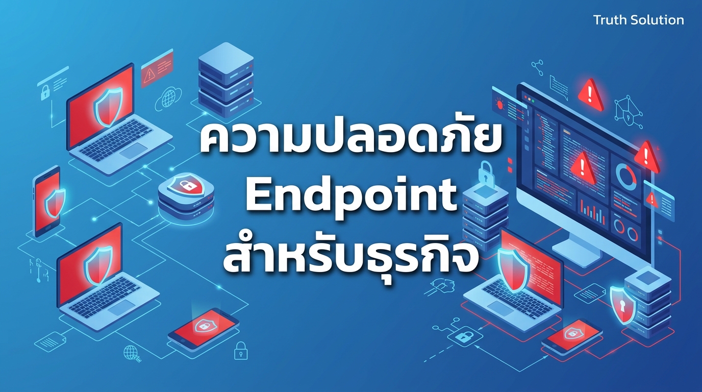 โซลูชันความปลอดภัย Endpoint สำหรับธุรกิจไทย