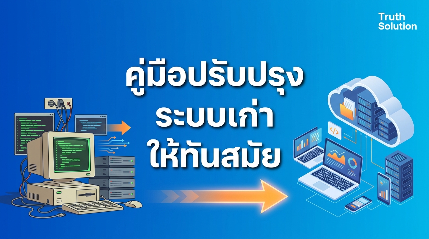 การปรับปรุงระบบเก่าให้ทันสมัย: คู่มือสำหรับธุรกิจไทย