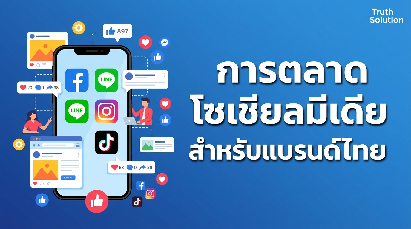 กลยุทธ์การตลาดโซเชียลมีเดียสำหรับแบรนด์ไทย ปี 2026