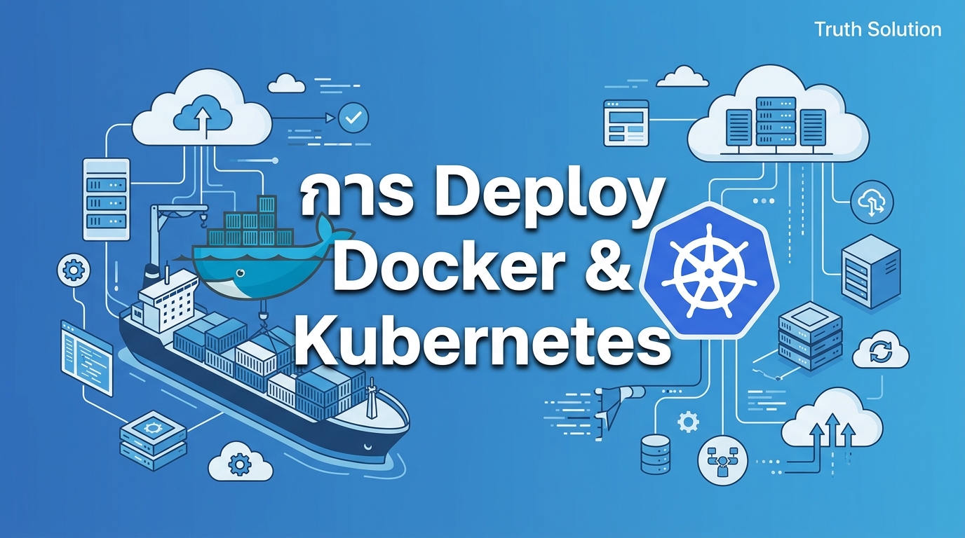คู่มือ Docker และ Kubernetes Deployment สำหรับบริษัทไทย