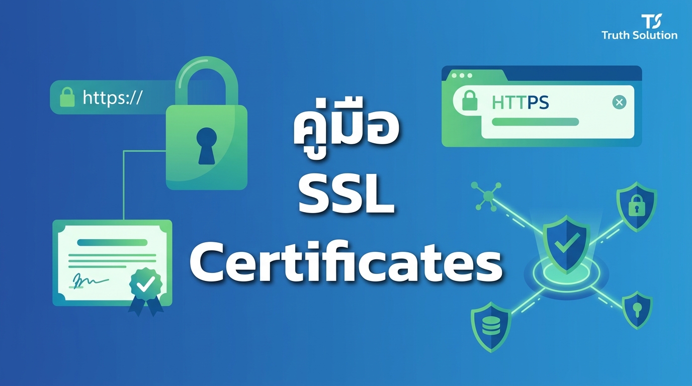 ประเภท SSL Certificate และการตั้งค่าสำหรับไซต์ E-Commerce ไทย