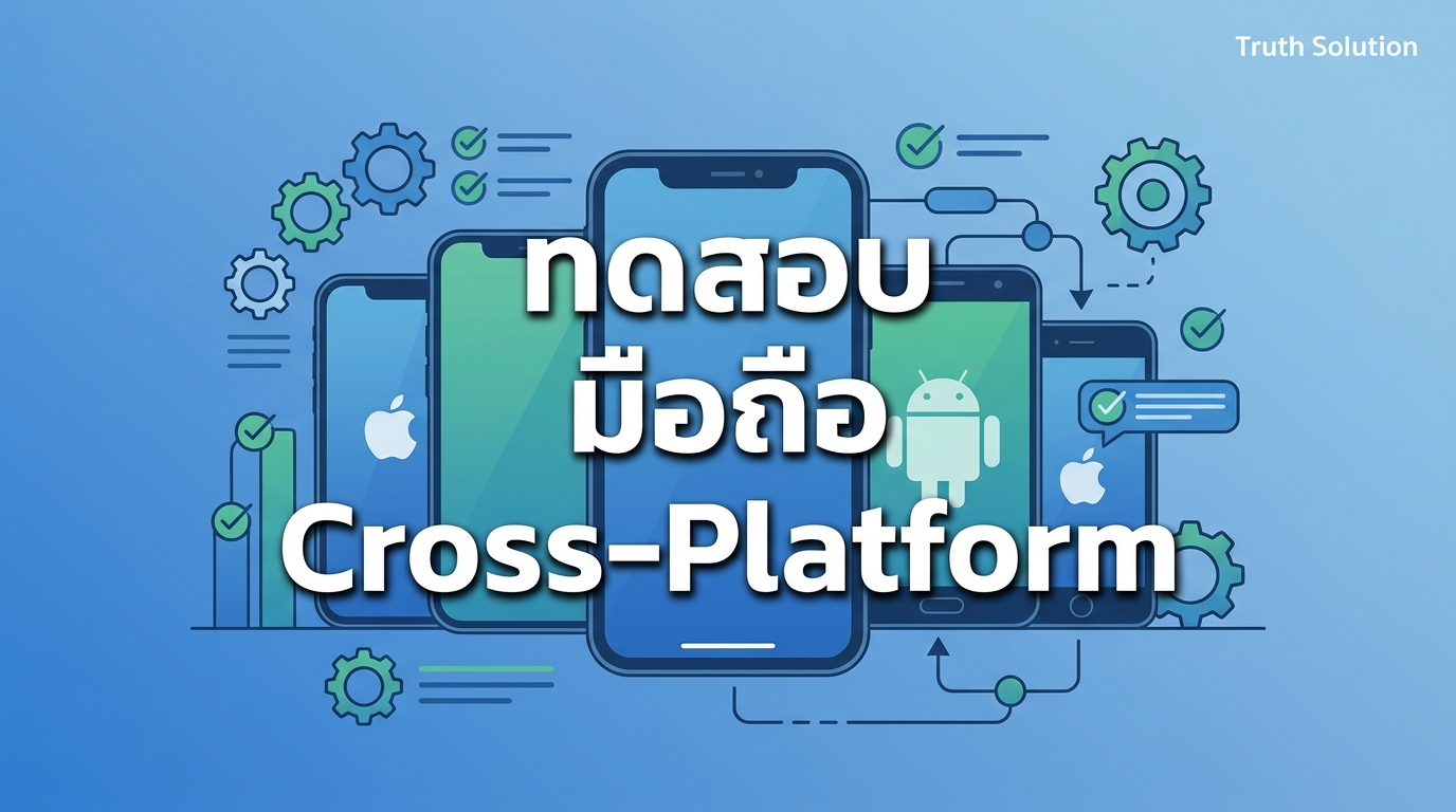 กลยุทธ์ Cross-Platform Testing สำหรับแอปมือถือไทย